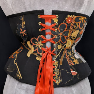 Bold Gold Kimono Corset - 32" Waist