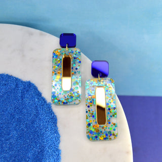 Simply Sparkle Window Dangle Earrings