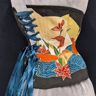 Color Contrasts Kimono Corset - 22" Waist