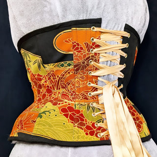 Fall Florals Kimono Corset - 28" Waist